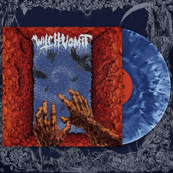 WITCH VOMIT - Poisoned Blood EP - Ltd. Royal Blue Cloudy LP