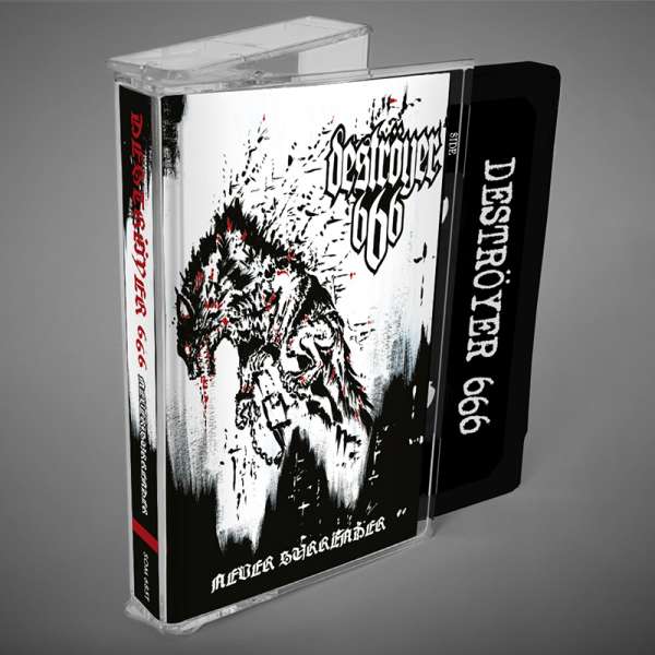 DESTRÖYER 666 - Never Surrender - Ltd. Cassette
