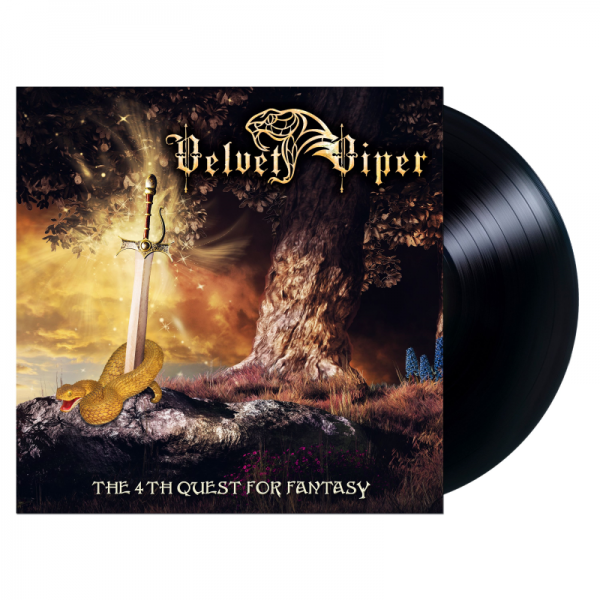 VELVET VIPER - The 4th Quest For Fantasy (Remastered) - Ltd. BLACK LP