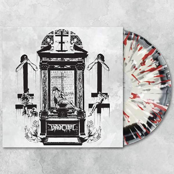 VASTUM - Inward To Gethsemane - Ltd. Blood Red/Silver Merge LP