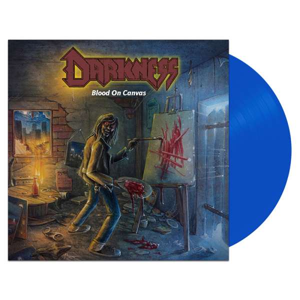 DARKNESS - Blood On Canvas - Ltd. BLUE LP