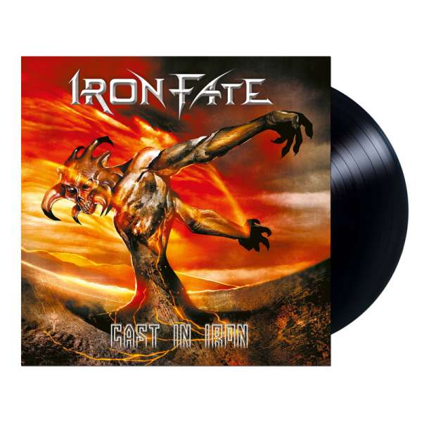 IRON FATE - Cast In Iron - Ltd. BLACK LP