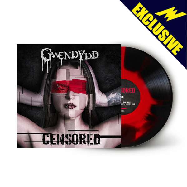GWENDYDD - Censored - Ltd. Gatefold RED/BLACK INKSPOT LP - Shop Exclusive!
