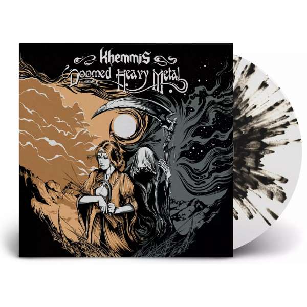 KHEMMIS - Doomed Heavy Metal EP - Ltd. CLEAR/BLACK SPLATTER LP
