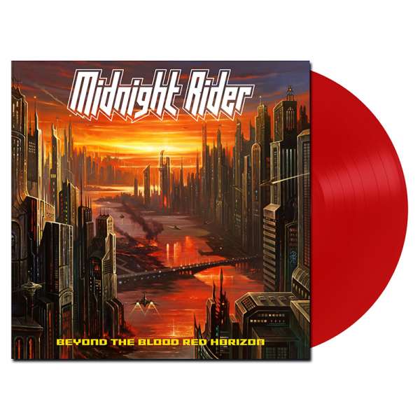 MIDNIGHT RIDER - Beyond The Blood Red Horizon - Ltd. RED LP