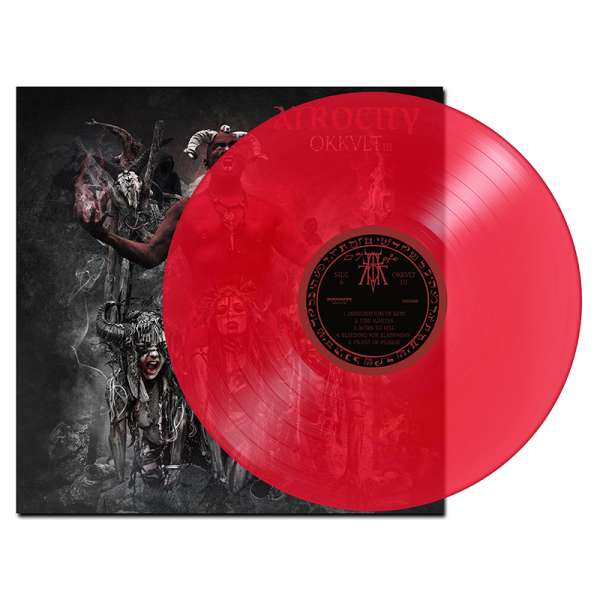 ATROCITY - Okkult III - Ltd. CLEAR RED LP