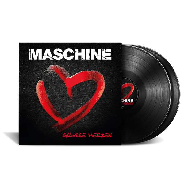 MASCHINE - Große Herzen - Ltd. BLACK 2-LP
