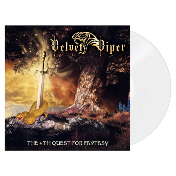 VELVET VIPER - The 4th Quest For Fantasy (Remastered) - Ltd. WHITE LP