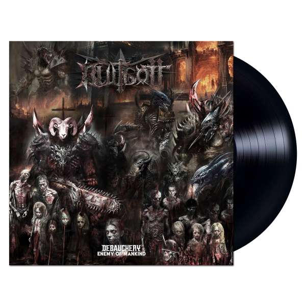 BLUTGOTT (Feat. Debauchery) - Enemy Of Mankind - Ltd. BLACK LP