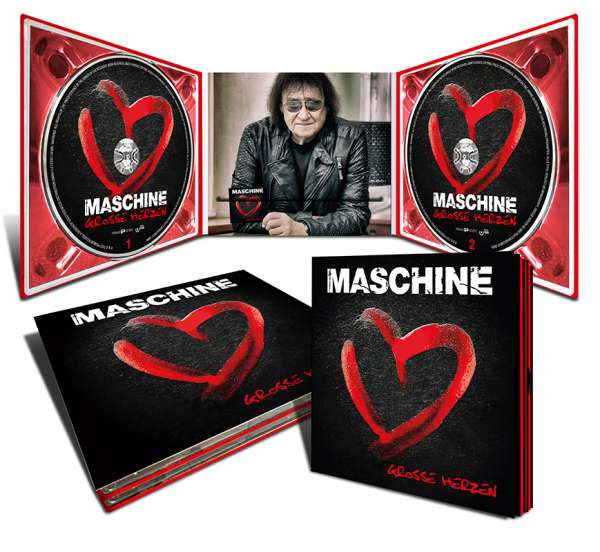 MASCHINE - Große Herzen - Digipak 2-CD