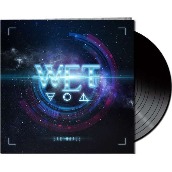 W.E.T. - Earthrage - Ltd. Gatefold BLACK LP