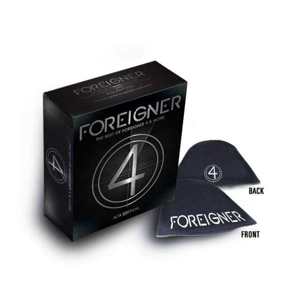 FOREIGNER - The Best Of Foreigner 4 And More - Ltd. Box-Edition Inkl. CD+Beanie
