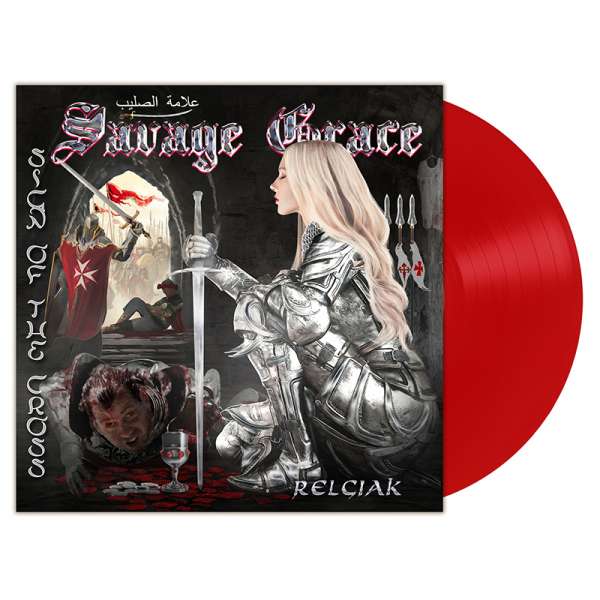 SAVAGE GRACE - Sign Of The Cross - Ltd. RED LP
