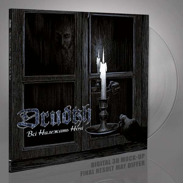 DRUDKH - All Belong to the Night - Ltd. Gatefold CRYSTAL CLEAR LP