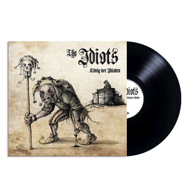 THE IDIOTS - König der Idioten - Ltd. BLACK LP