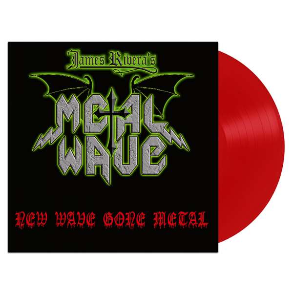 JAMES RIVERA&#039;S METAL WAVE - New Wave Gone Metal - Ltd. RED LP