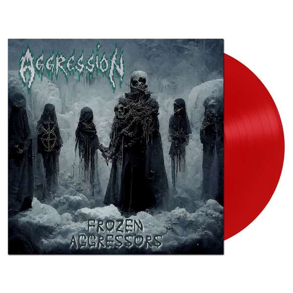 AGGRESSION - Frozen Aggressors - Ltd. RED LP