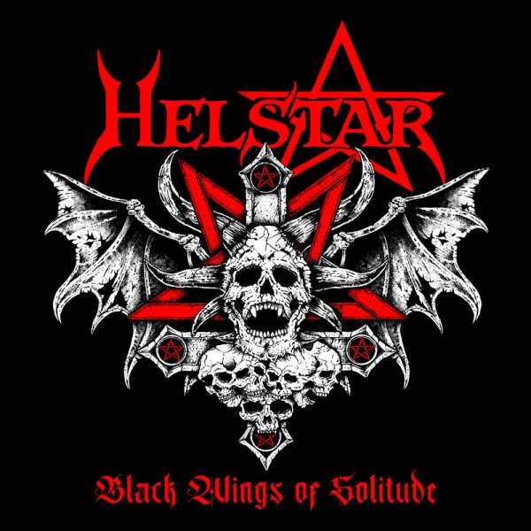 HELSTAR - Black Wings Of Solitude - Ltd. 7&quot; BLACK Vinyl-EP
