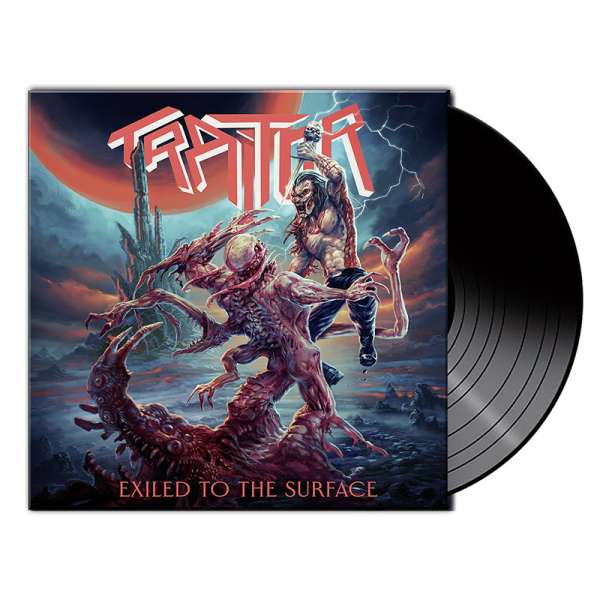 TRAITOR - Exiled To The Surface - Ltd. BLACK LP