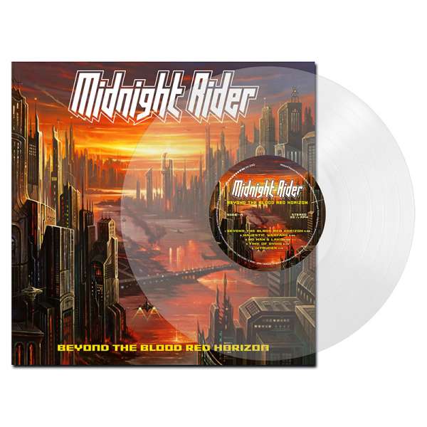 MIDNIGHT RIDER - Beyond The Blood Red Horizon - Ltd. CLEAR LP