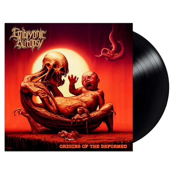 EMBRYONIC AUTOPSY - Origins Of The Deformed - Ltd. BLACK LP