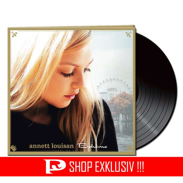ANNETT LOUISAN - Bohème (English Version) - Ltd. Gatefold Black LP - Exklusiv!