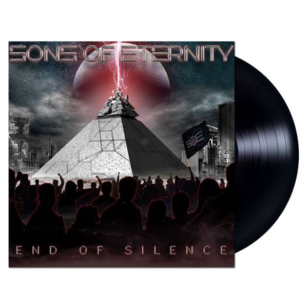 SONS OF ETERNITY - End Of Silence - Ltd. BLACK LP
