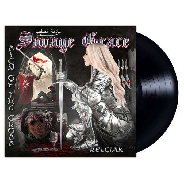 SAVAGE GRACE - Sign Of The Cross - Ltd. BLACK LP