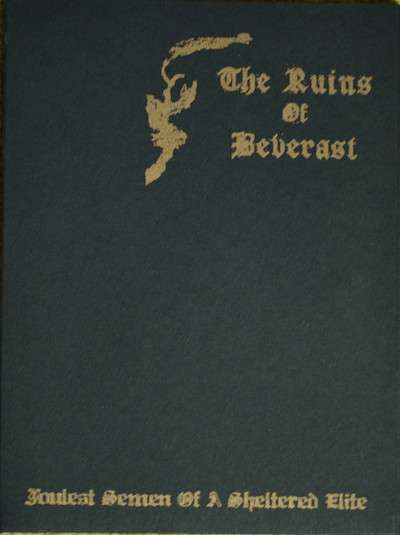 THE RUINS OF BEVERAST - Foulest Semen Of A Sheltered Elite - Ltd. Mediabook-CD