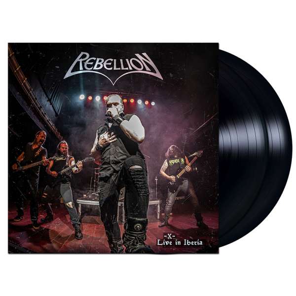 REBELLION - X - Live in Iberia - Ltd. BLACK 2-LP