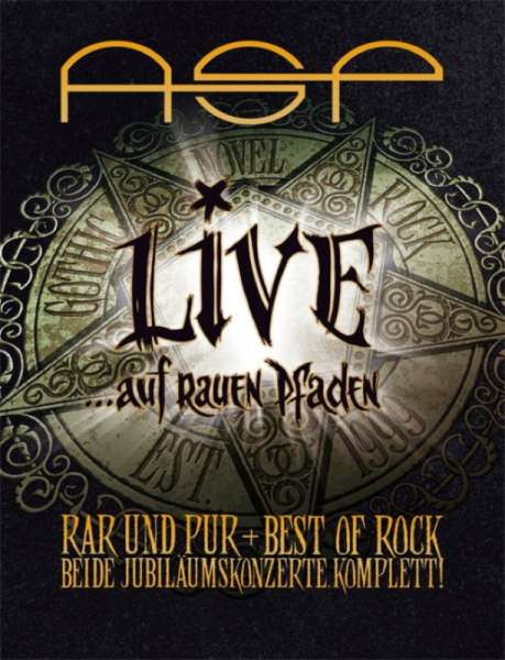 ASP - Live... auf rauen Pfaden - Ltd. 4-CD Book-Edition