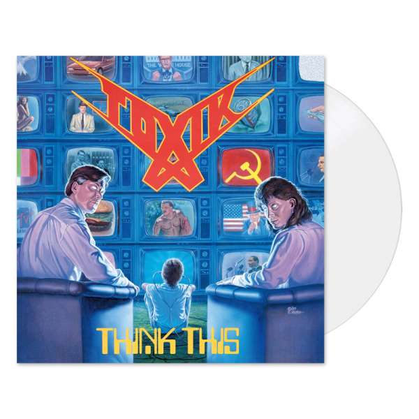TOXIK - Think This - Ltd. WHITE LP