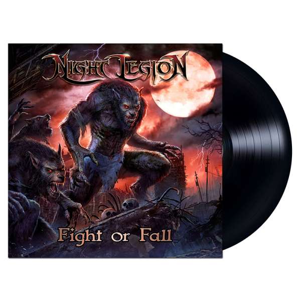 NIGHT LEGION - Fight Or Fall - Ltd. Black LP