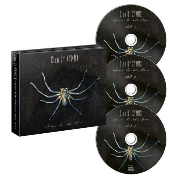 CLAN OF XYMOX - Spider On The Wall - Ltd. Deluxe 3-CD Digipak