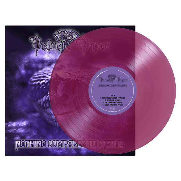 VELVET VIPER - Nothing Compares To Metal - Ltd. TRANSPARENT VIOLET LP