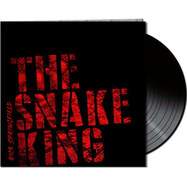 RICK SPRINGFIELD - The Snake King - Ltd. Gatefold BLACK LP