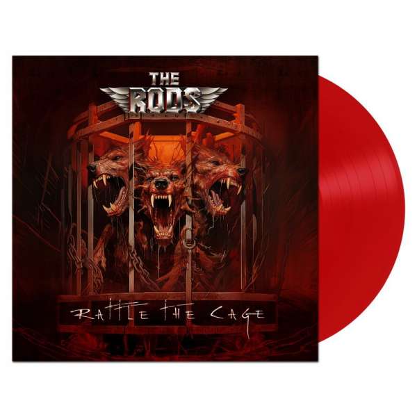 THE RODS - Rattle The Cage - Ltd. Red LP