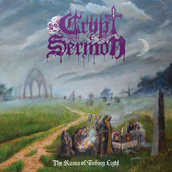 CRYPT SERMON - The Ruins Of Fading Light - Ltd. Gatefold BLACK 2-LP