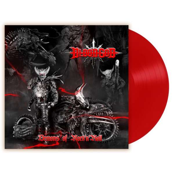 BLOOD GOD - Demons of Rock&#039;n&#039;Roll - Ltd. Red LP