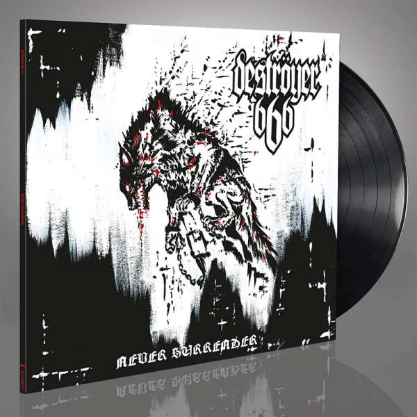 DESTRÖYER 666 - Never Surrender - Ltd. BLACK LP