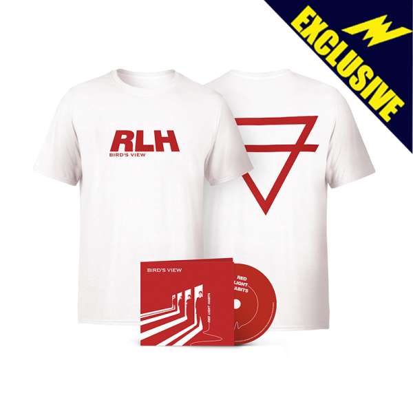 BIRD´S VIEW - Red Light Habits - Ltd. CD+T-Shirt-Bundle (sizes M-XL) - Shop Exclusive!