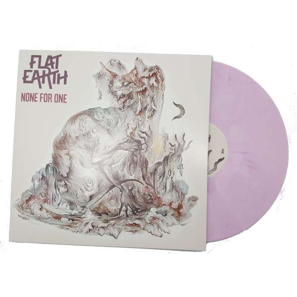 FLAT EARTH - None For One - Ltd. Gatefold WHITE/VIOLET MARBLED LP