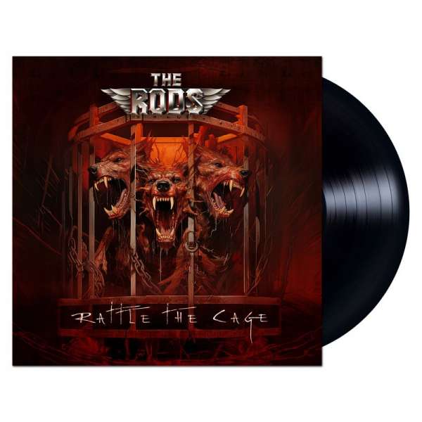 THE RODS - Rattle The Cage - Ltd. Black LP