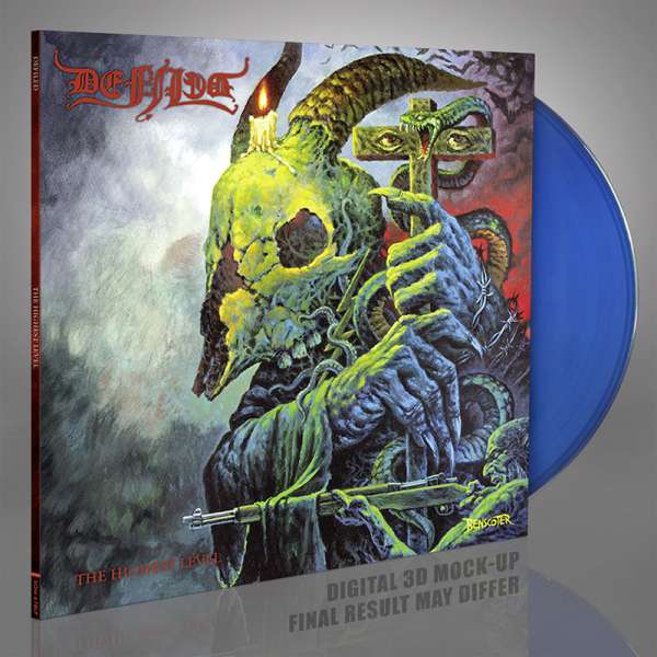 DEFILED - The Highest Level - Ltd. Gatefold TRANSPARENT BLUE LP