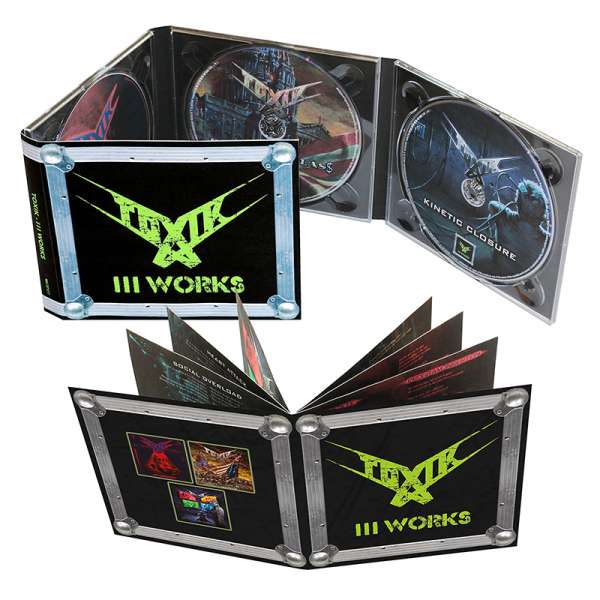 TOXIK - III Works - 3-CD Digipak